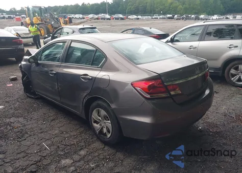 2015 Honda Civic Lx z USA, uszkodzony, nr VIN 19XFB2F59FE019746